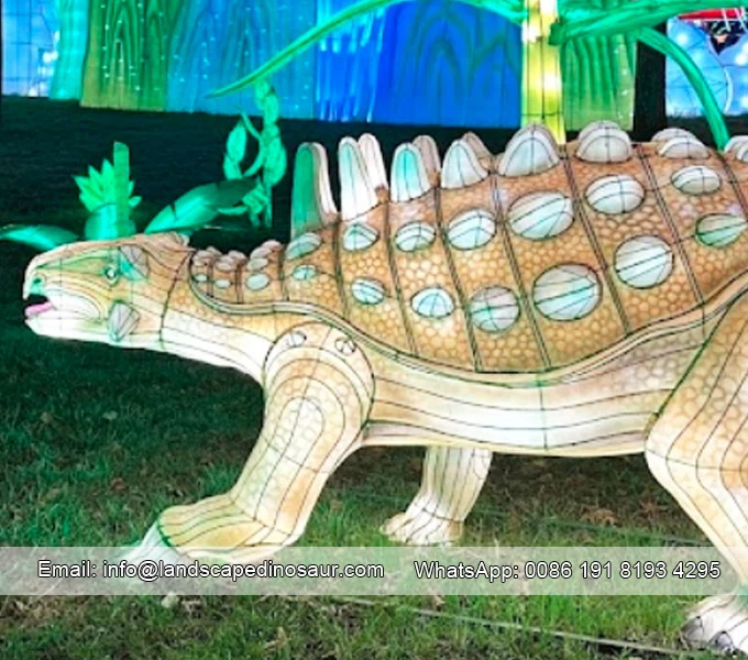  Traditional Silk Dinosaur Lanterns